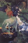 Paul Gauguin The White Horse oil on canvas